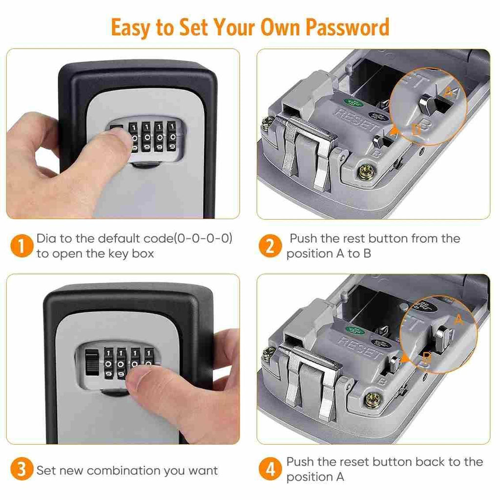 Security Key Lock Box